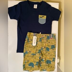 Matilda Jane & Joanna Gaines size 6 Don’t Fence Me In shorts NWT & matching top